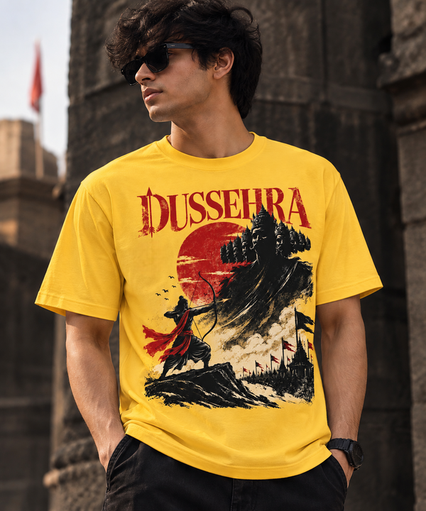 Dussehra Graphic Regular Fit T-Shirt
