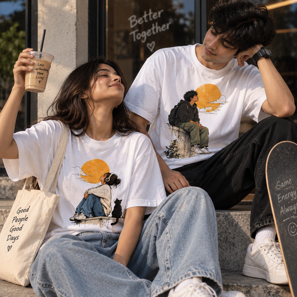 SAME MOON Couple T-Shirts