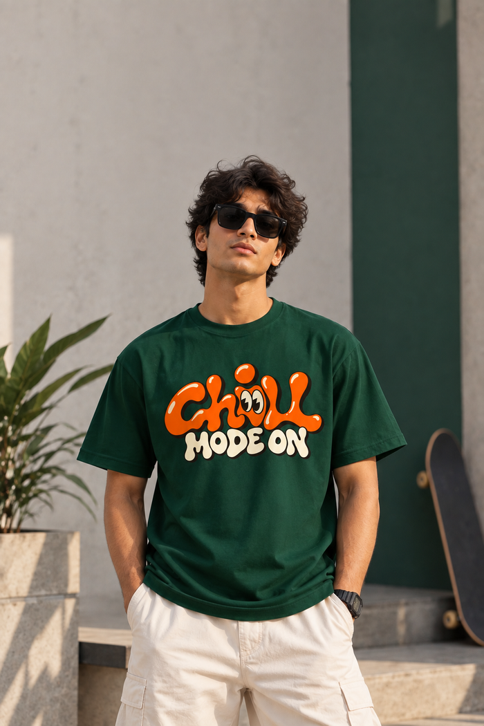 CHILL MODE ON Regular Fit T-Shirt