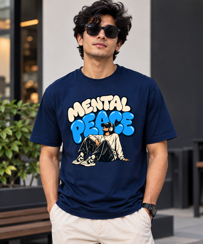 Mental Peace Regular Fit T-Shirt