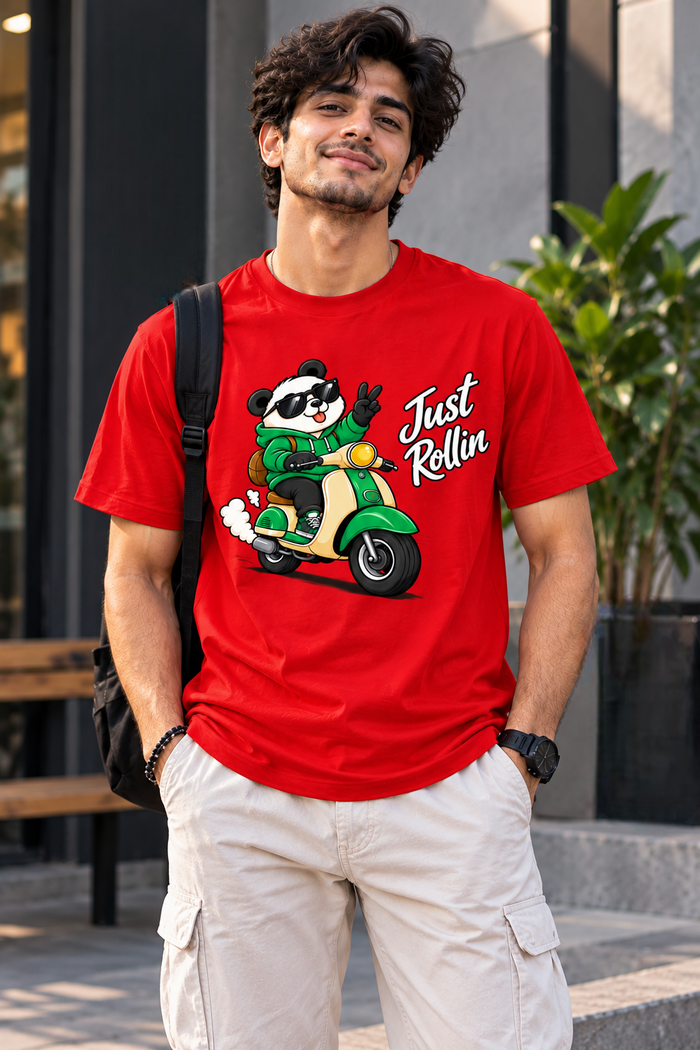 Just Rollin Regular Fit T-Shirt